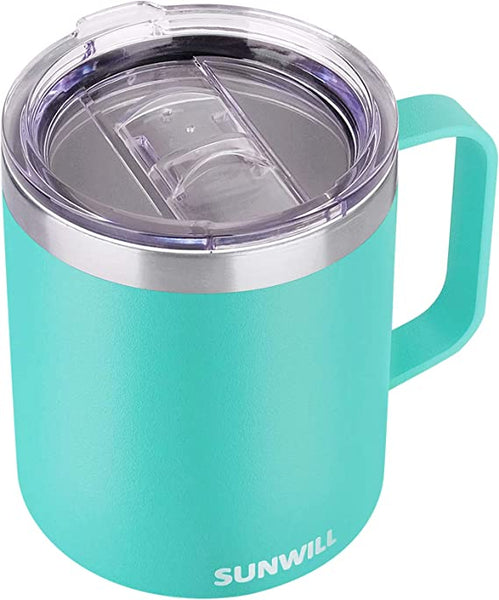 Stainless Steel 14oz Mug with Handle