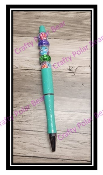 Beaded Ball Point Pen