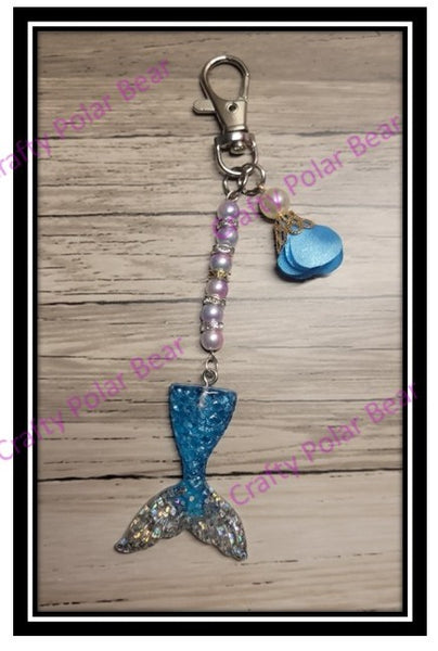 Keychain Mermaid Tail Design