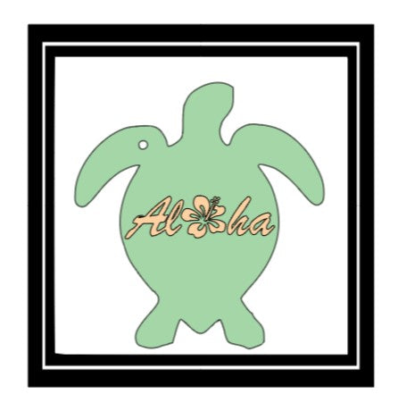 Acrylic Personalized Keychain - Animal Shapes
