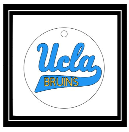 Acrylic Personalized Keychain - Sports