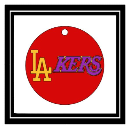 Acrylic Personalized Keychain - Sports
