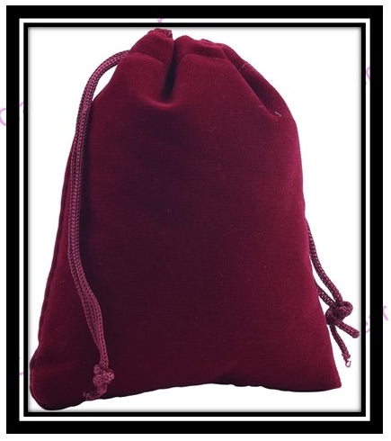 Velvet Dice Pouch Personalized