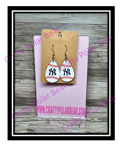 Sports Earrings Custom-Made Personalization