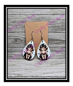 Custom Made Personalized Earrings