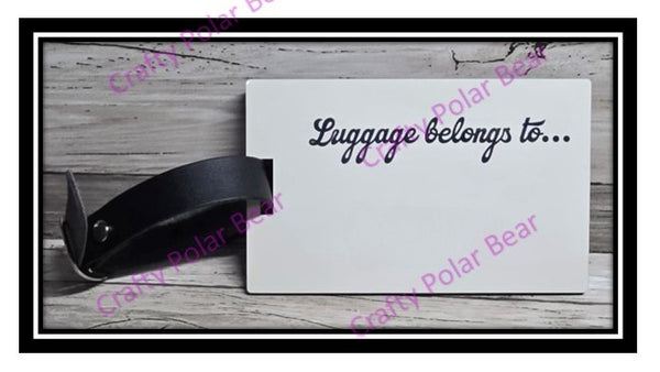 Luggage Tags Personalized