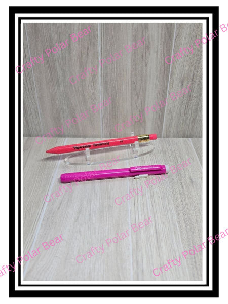 Glittered Pencil Personalized