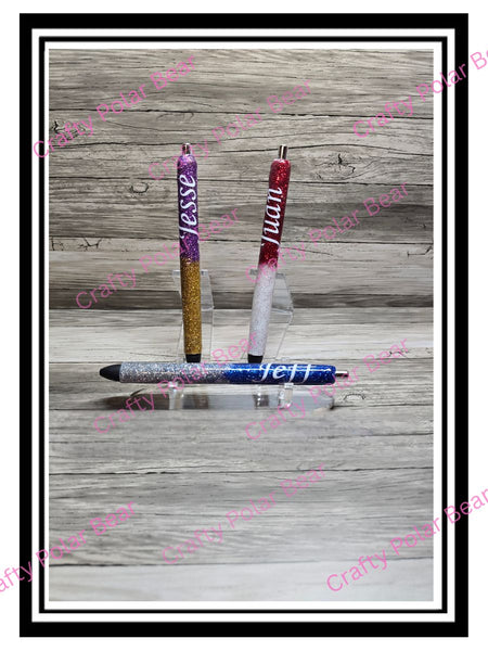 Glittered Pen Personalized