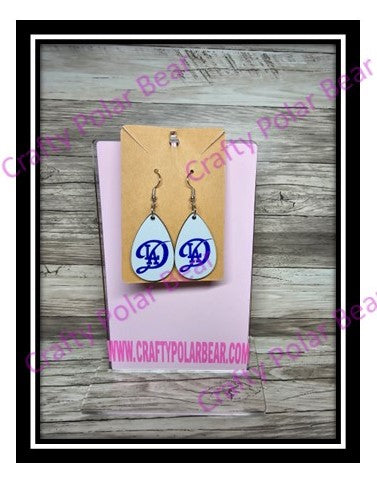 Sports Earrings Custom-Made Personalization