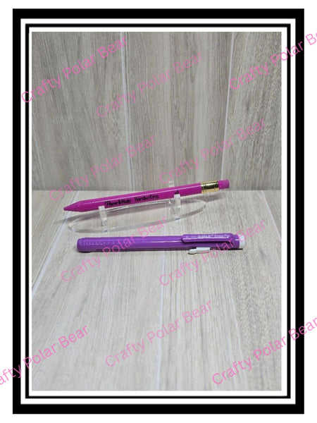 Glittered Pencil Personalized