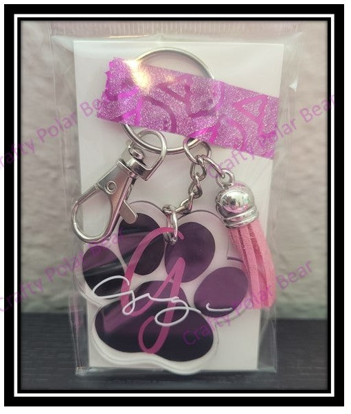 Animal Shape Key Chain Acrylic Personalized Keychain - Animal Shapes – www.craftypolarbear.com