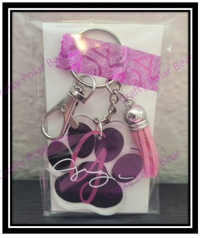 Acrylic Personalized Keychain - Animal Shapes