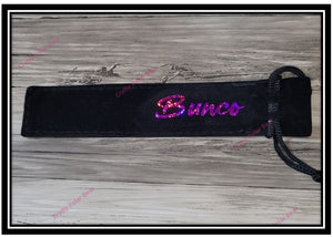 Velvet Pen Pouch Personalized (Sleeve Only)