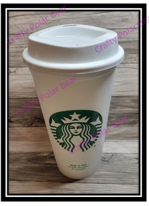 Starbucks Hot Cup White 16oz