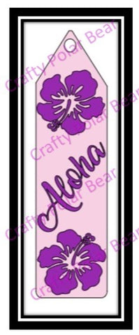 Bookmarker Acrylic or Faux Leather Personalized