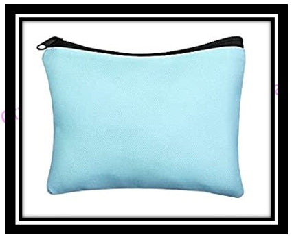 Bridal Party Makeup Bag with Zipper Charm