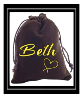 Bridal Party Velvet Drawstring Pouch