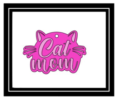 Acrylic Personalized Keychain - Words