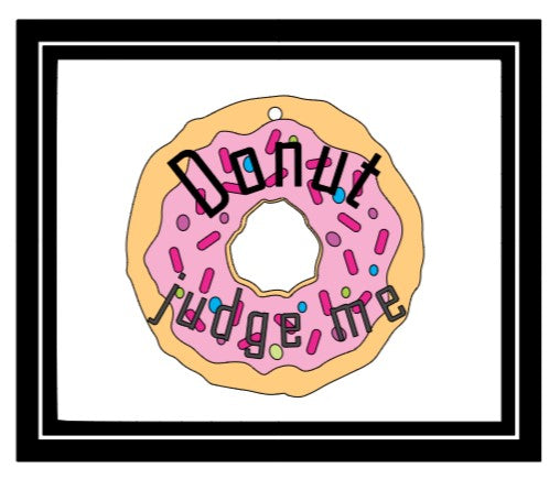 Acrylic Personalized Keychain - Food & Beverages