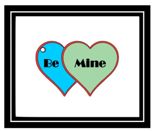 Acrylic Personalized Keychain - Shapes