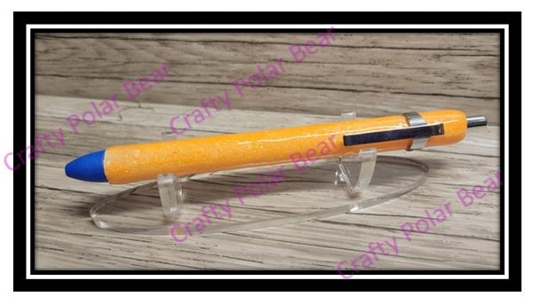 Glittered Multi-Colored Ink Pen Personalized