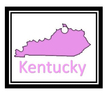 Acrylic Personalized Keychain - States