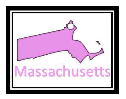 Acrylic Personalized Keychain - States