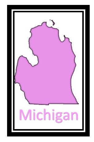 Acrylic Personalized Keychain - States