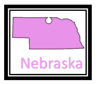 Acrylic Personalized Keychain - States