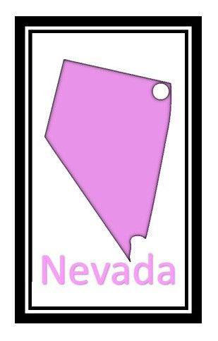 Acrylic Personalized Keychain - States