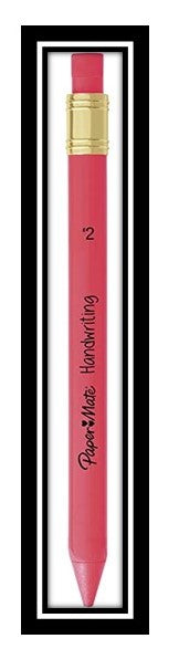 Glittered Pencil Personalized