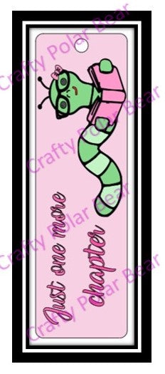 Bookmarker Acrylic or Faux Leather Personalized