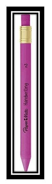 Glittered Pencil Personalized