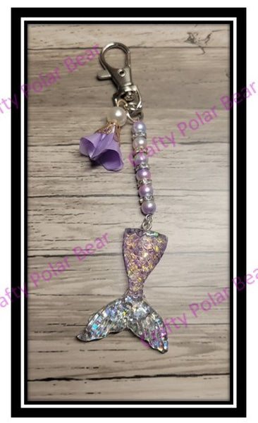 Keychain Mermaid Tail Design
