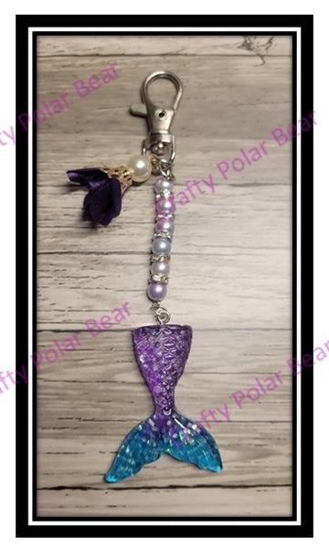 Keychain Mermaid Tail Design