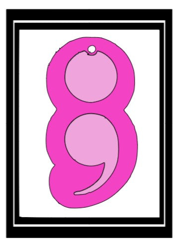 Acrylic Personalized Keychain - Awareness & Diseases