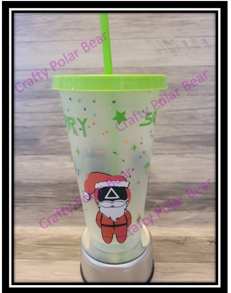 Tumbler Cold Cup 24oz (Color Changing)