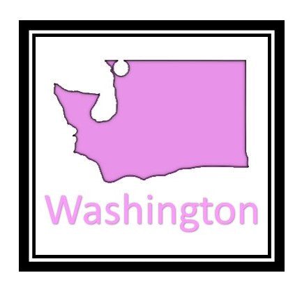 Acrylic Personalized Keychain - States